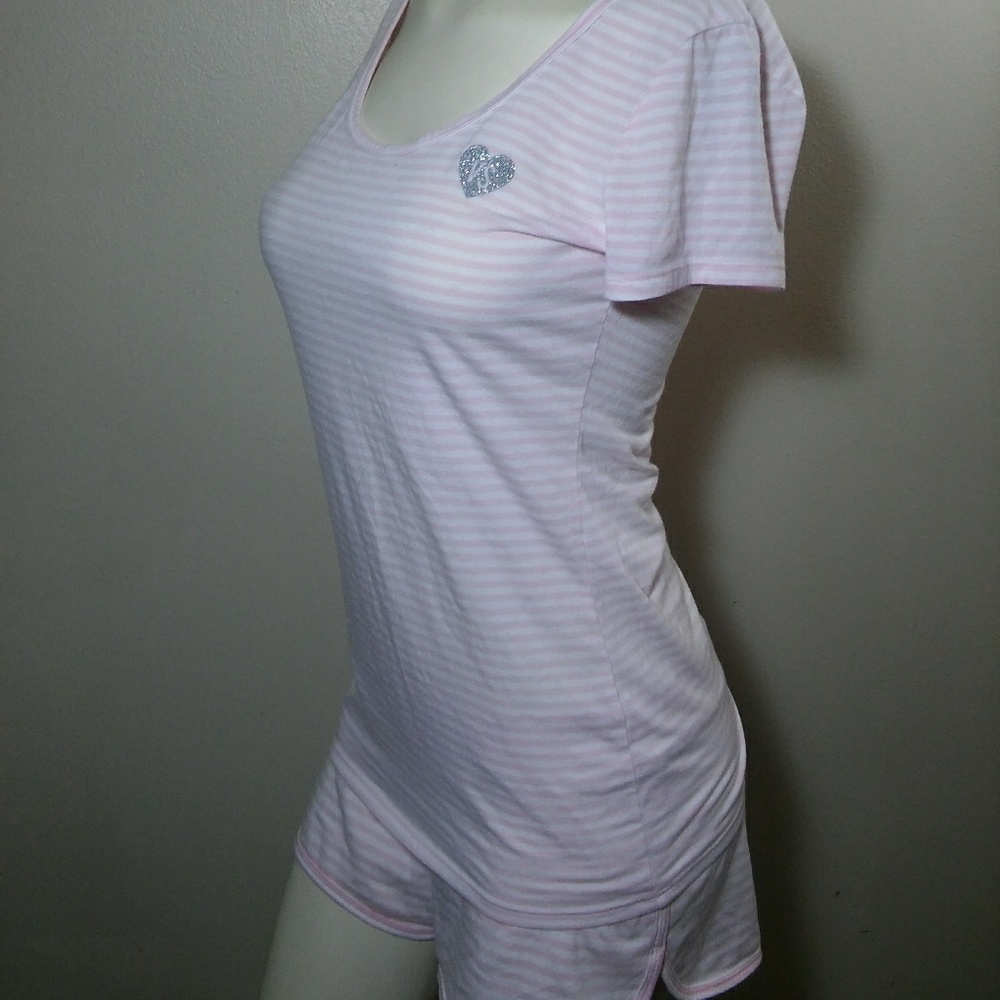 Victorias Secret 2 Piece Pajama Shorts & T Small